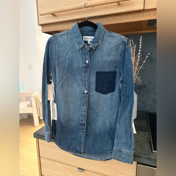 NWT Aritzia Ex Bf Shirt - Picture 3 of 4